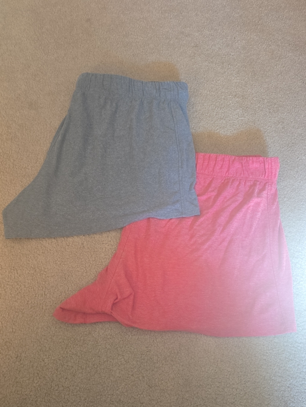 Athletic Works Women’s Athletic Shorts in Gray and Pink BUNDLE